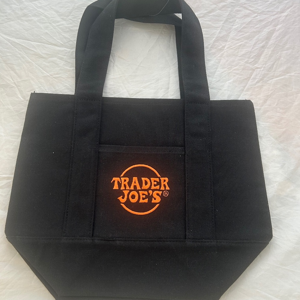 Limited Edition Halloween Trader Joe's MINI Canvas Tote Bags Set of 4 Colors - Picture 13 of 14
